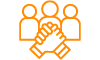 icono manos estrechadas